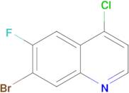 7-Bromo-4-chloro-6-fluoroquinoline