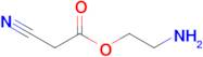 2-Aminoethyl 2-cyanoacetate