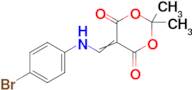 5-(((4-Bromophenyl)amino)methylene)-2,2-dimethyl-1,3-dioxane-4,6-dione
