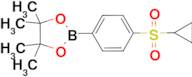 2-(4-(Cyclopropylsulfonyl)phenyl)-4,4,5,5-tetramethyl-1,3,2-dioxaborolane
