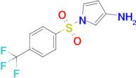 1-((4-(Trifluoromethyl)phenyl)sulfonyl)-1H-pyrrol-3-amine