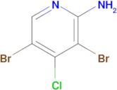 3,5-Dibromo-4-chloropyridin-2-amine