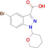 5-Bromo-1-(tetrahydro-2H-pyran-2-yl)-1H-indazole-3-carboxylic acid