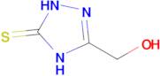3-(hydroxymethyl)-4,5-dihydro-1H-1,2,4-triazole-5-thione