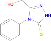 5-(Hydroxymethyl)-4-phenyl-2,4-dihydro-3H-1,2,4-triazole-3-thione