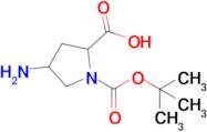 4-Amino-1-(tert-butoxycarbonyl)pyrrolidine-2-carboxylic acid