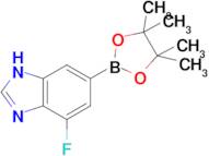 4-fluoro-6-(4,4,5,5-tetramethyl-1,3,2-dioxaborolan-2-yl)-1H-1,3-benzodiazole