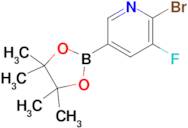 2-Bromo-3-fluoro-5-(4,4,5,5-tetramethyl-1,3,2-dioxaborolan-2-yl)pyridine