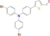 5-(4-(Bis(4-bromophenyl)amino)phenyl)thiophene-2-carbaldehyde