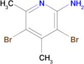 3,5-Dibromo-4,6-dimethylpyridin-2-amine