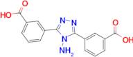 3,3'-(4-Amino-4H-1,2,4-triazole-3,5-diyl)dibenzoic acid