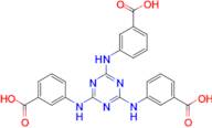 3,3',3''-((1,3,5-Triazine-2,4,6-triyl)tris(azanediyl))tribenzoic acid