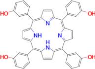 3-[7,12,17-tris(3-hydroxyphenyl)-21,22,23,24-tetraazapentacyclo[16.2.1.1³,⁶.1⁸,¹¹.1¹³,¹⁶]tetracosa-1,3(24),4,6,8,10,12,14,16,18(21),19-undecaen-2-yl]phenol