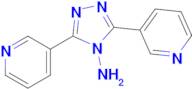 3,5-Di(pyridin-3-yl)-4H-1,2,4-triazol-4-amine