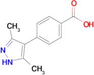 4-(3,5-Dimethyl-1H-pyrazol-4-yl)benzoic acid