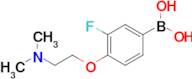 (4-(2-(Dimethylamino)ethoxy)-3-fluorophenyl)boronic acid