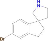 5-Bromo-2,3-dihydrospiro[indene-1,3'-pyrrolidine]