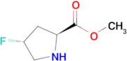 Methyl (2S,4R)-4-fluoropyrrolidine-2-carboxylate