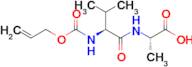 ((Allyloxy)carbonyl)-L-valyl-L-alanine