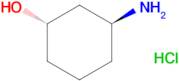 (1S,3S)-3-Aminocyclohexan-1-ol hydrochloride