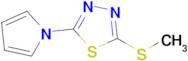 2-(Methylthio)-5-(1H-pyrrol-1-yl)-1,3,4-thiadiazole