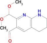 2-(Dimethoxymethyl)-5,6,7,8-tetrahydro-1,8-naphthyridine-3-carbaldehyde