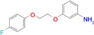 3-[2-(4-Fluorophenoxy)ethoxy]phenylamine