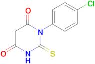 1-(4-Chlorophenyl)-2-thioxodihydro-4,6(1H,5H)-pyrimidinedione