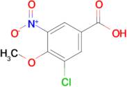 3-Chloro-4-methoxy-5-nitrobenzoic acid