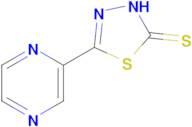5-(pyrazin-2-yl)-2,3-dihydro-1,3,4-thiadiazole-2-thione