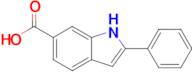 2-Phenyl-1h-indole-6-carboxylic acid