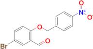 5-Bromo-2-[(4-nitrobenzyl)oxy]benzaldehyde