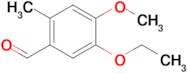 5-Ethoxy-4-methoxy-2-methylbenzaldehyde