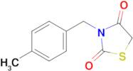 3-(4-Methylbenzyl)-1,3-thiazolidine-2,4-dione