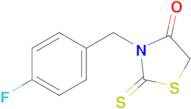 3-(4-Fluorobenzyl)-2-thioxo-1,3-thiazolidin-4-one