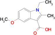 1-Ethyl-5-methoxy-2-methyl-1h-indole-3-carboxylic acid