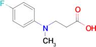 3-[4-Fluoro(methyl)anilino]propanoic acid