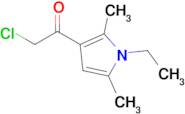 2-Chloro-1-(1-ethyl-2,5-dimethyl-1H-pyrrol-3-yl)ethanone