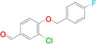 3-Chloro-4-[(4-fluorobenzyl)oxy]benzaldehyde