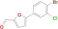 5-(4-Bromo-3-chlorophenyl)-2-furaldehyde