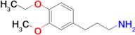 3-(4-Ethoxy-3-methoxyphenyl)propylamine