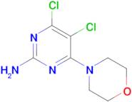 4,5-Dichloro-6-morpholinopyrimidin-2-amine