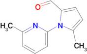 5-Methyl-1-(6-methylpyridin-2-yl)-1h-pyrrole-2-carbaldehyde