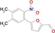 5-(4,5-Dimethyl-2-nitrophenyl)furan-2-carbaldehyde