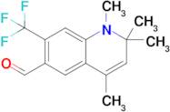 1,2,2,4-Tetramethyl-7-(trifluoromethyl)-1,2-dihydroquinoline-6-carbaldehyde