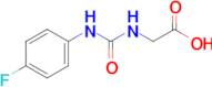 2-(3-(4-Fluorophenyl)ureido)acetic acid