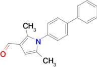 1-(Biphenyl-4-yl)-2,5-dimethyl-1h-pyrrole-3-carbaldehyde