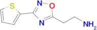2-(3-Thien-2-yl-1,2,4-oxadiazol-5-yl)ethanamine