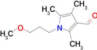 1-(3-Methoxypropyl)-2,4,5-trimethyl-1h-pyrrole-3-carbaldehyde