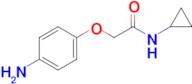 2-(4-Aminophenoxy)-n-cyclopropylacetamide